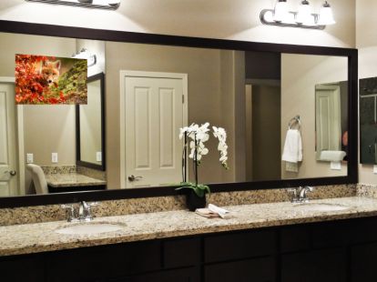 Installing a mirror in the bathroom - Ref: 8847 photo 1