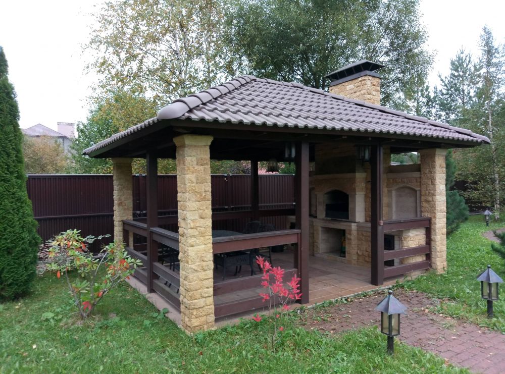 Строительство беседок с барбекю под ключ - Ref: 5035 фото 2