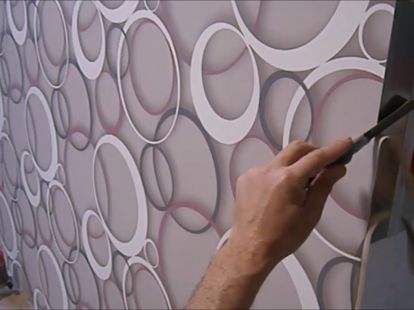 Поклейка обоев  (ID:1460)