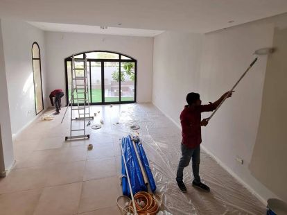 Покраска стен в доме с гарантией (ID:1531)