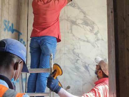 Укладка плитки больших размеров - Ref: 1535 фото 3