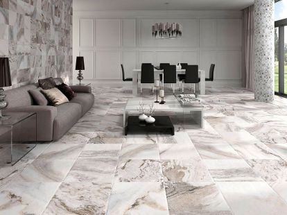 Укладка мрамора на пол и стены в Майами (ID:5676)