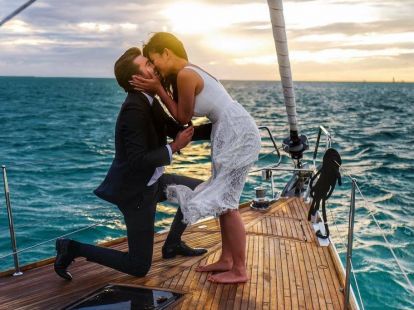 Yacht charter for a wedding in Barcelona - Ref: 6133 photo 1